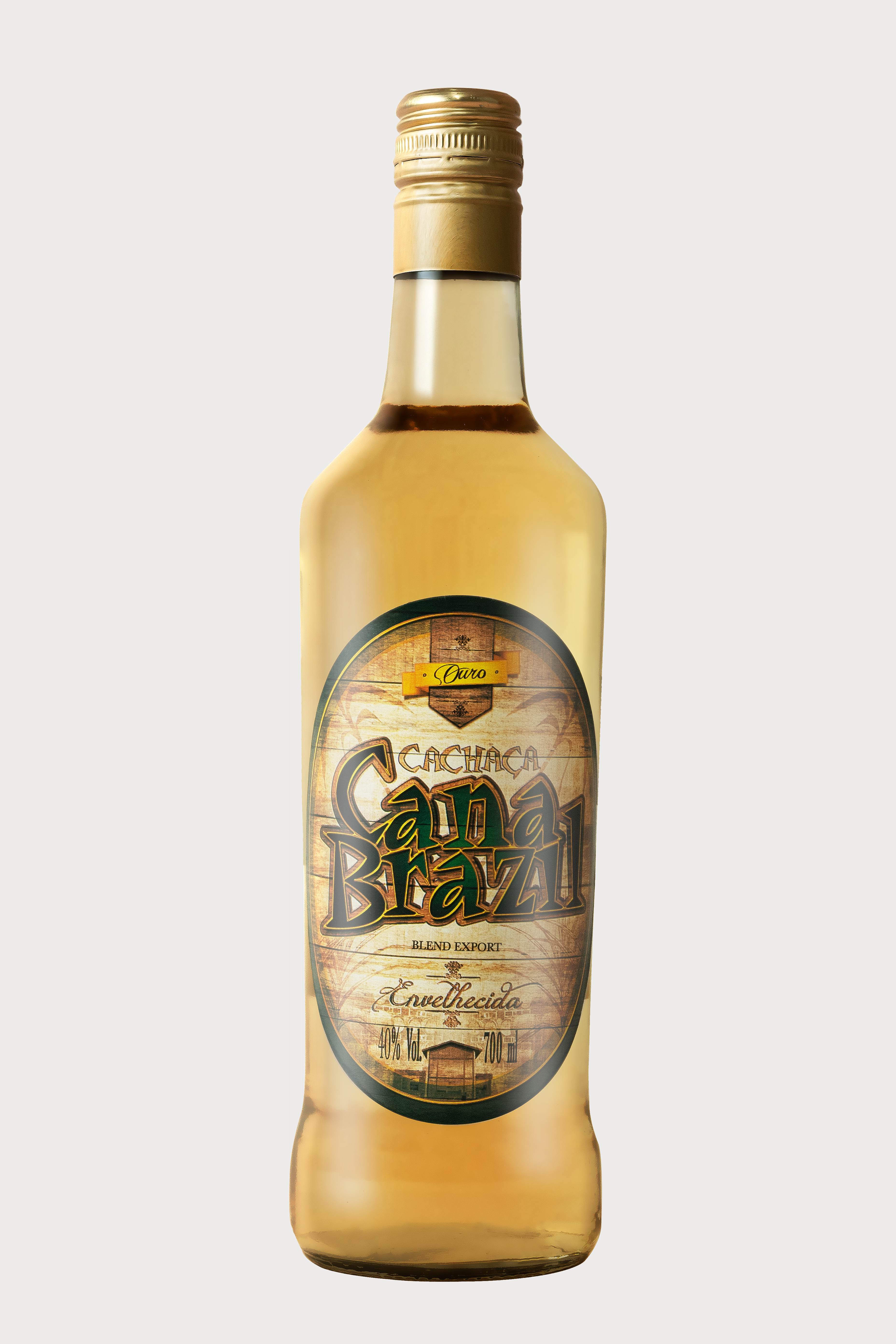 Cachaça Cana Brazil Ouro 2 anos