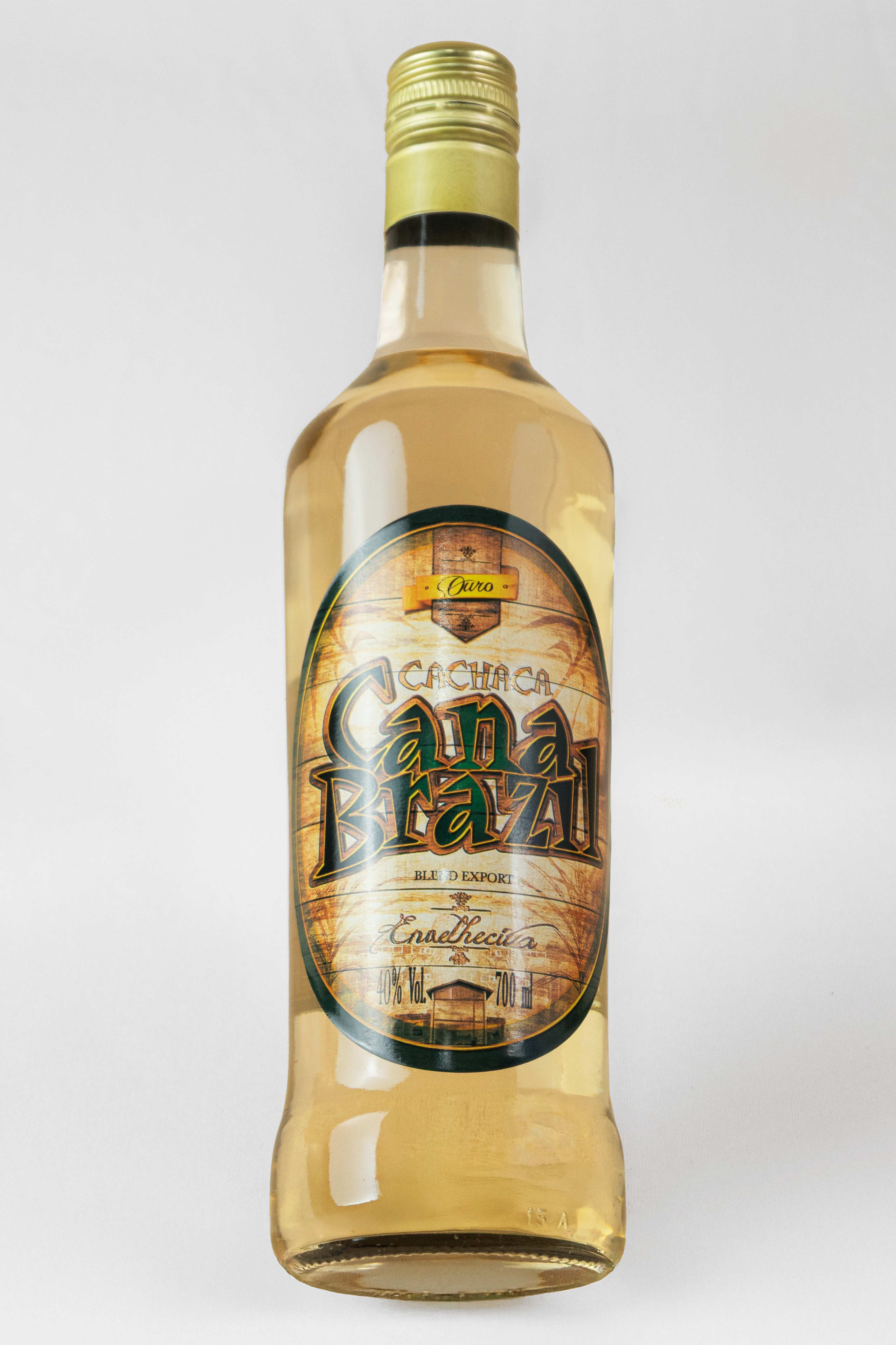 Cachaça Cana Brazil Ouro 2 anos