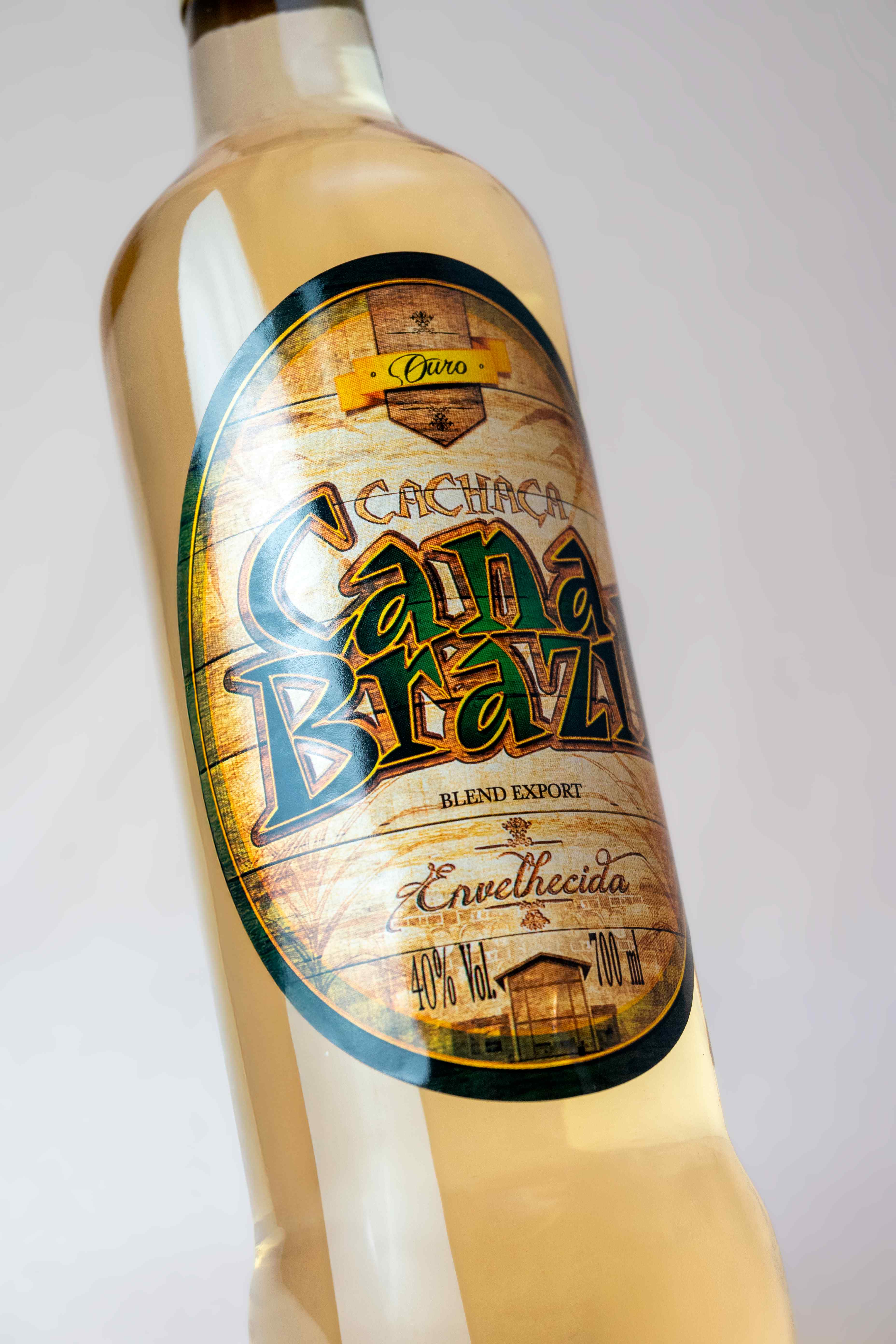 Cachaça Cana Brazil Ouro 2 anos