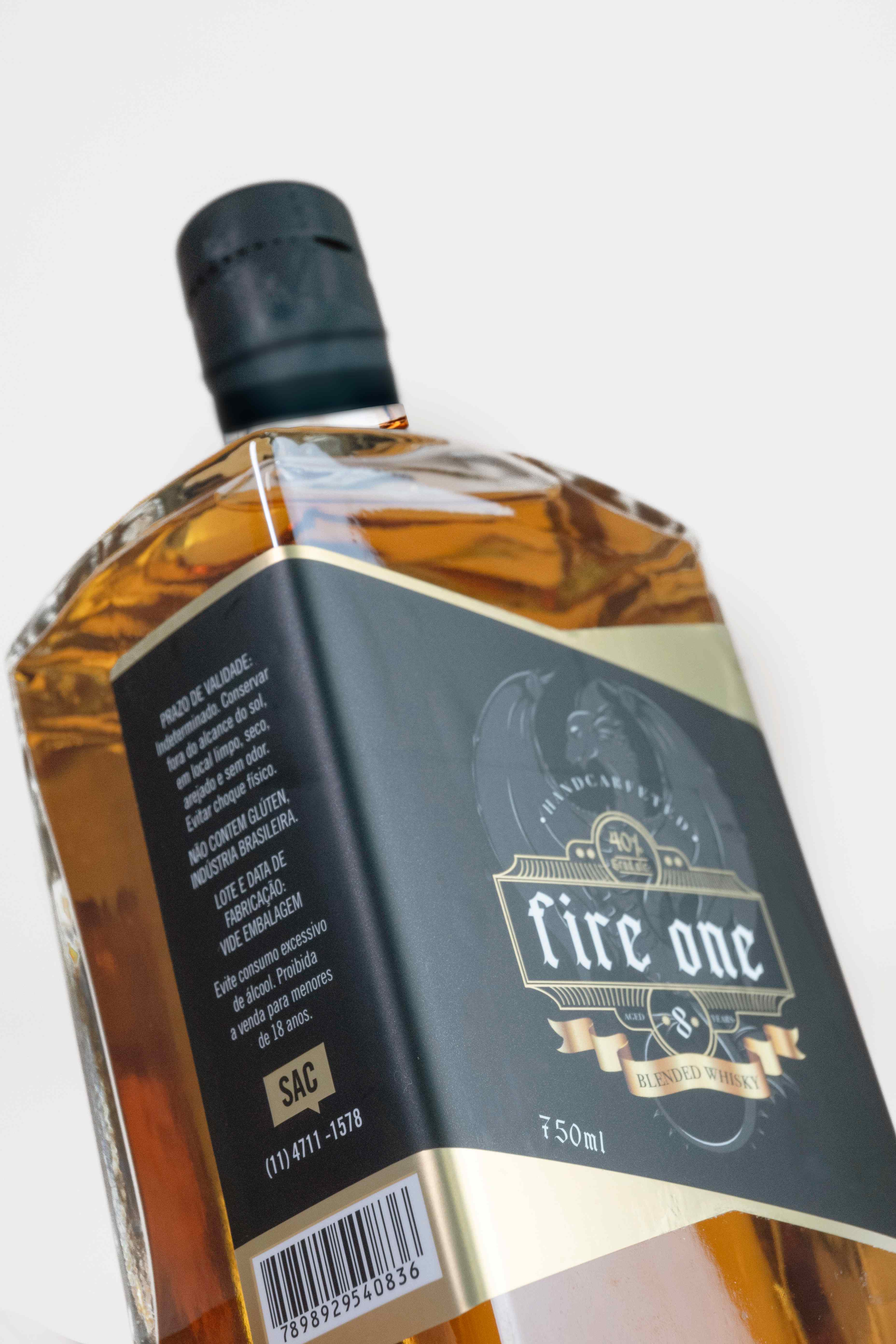 Whisky Fire One 8 Anos