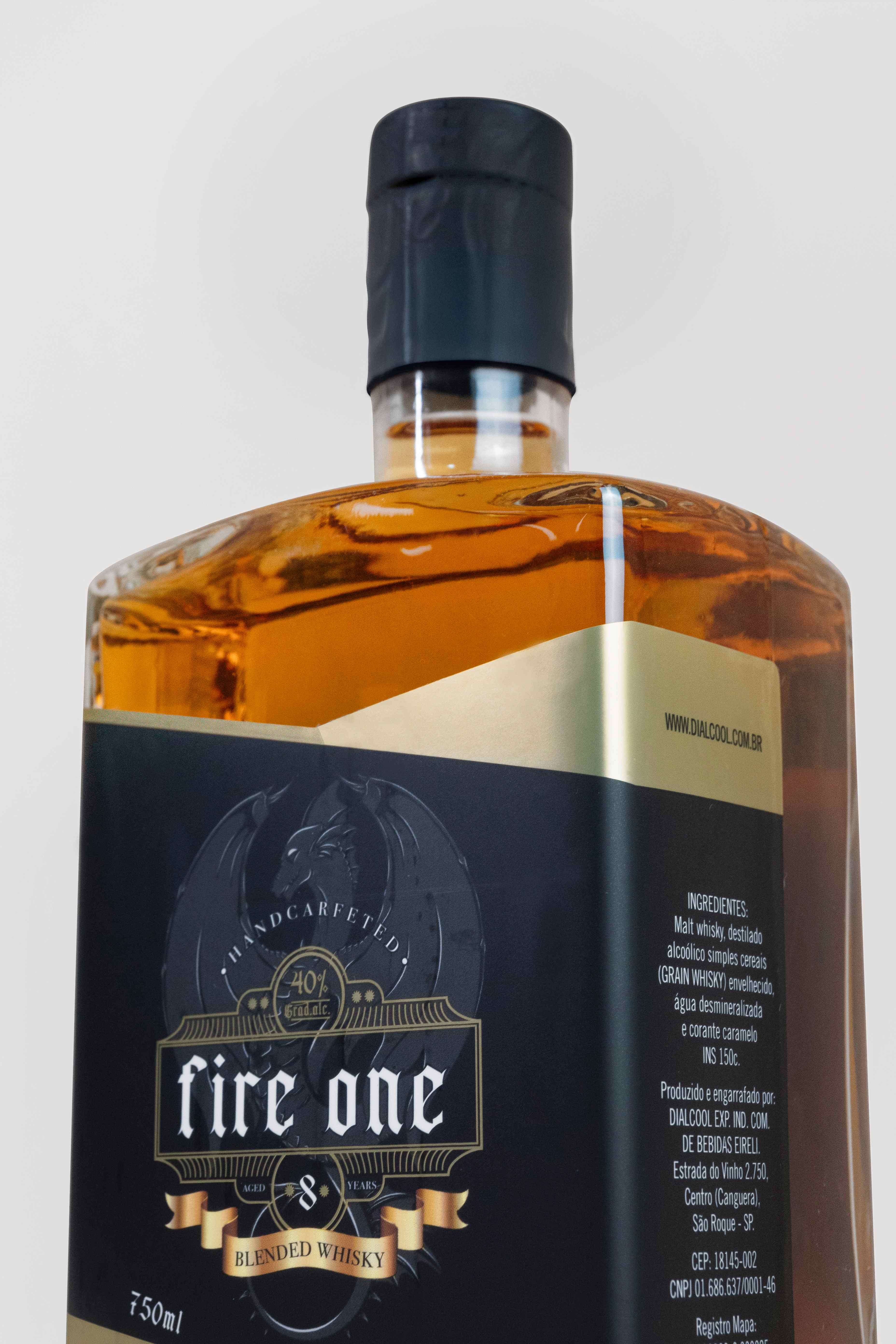 Whisky Fire One 8 Anos