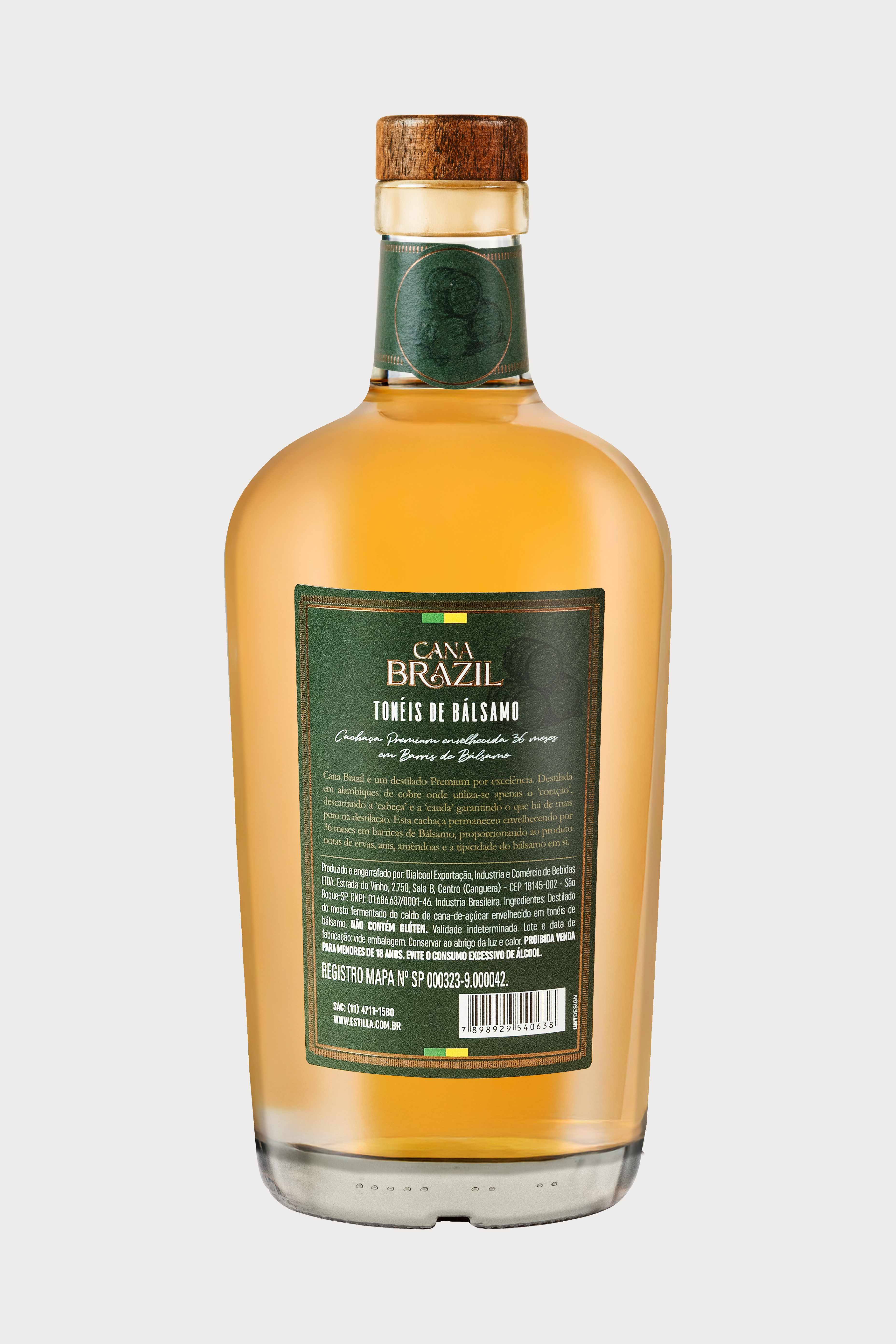 Cachaça Cana Brazil Premium Balsamo