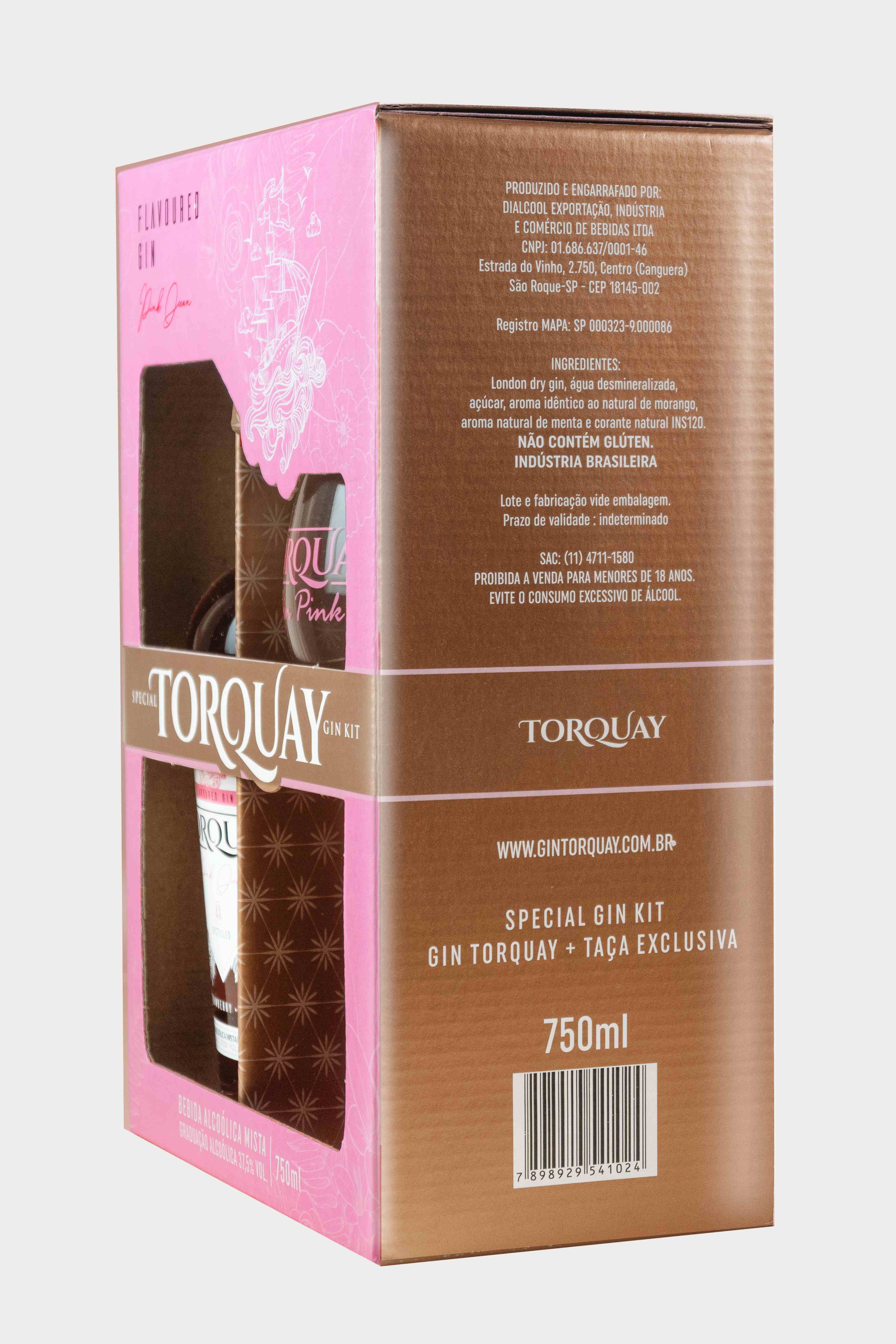 Kit Gin Torquay Pink