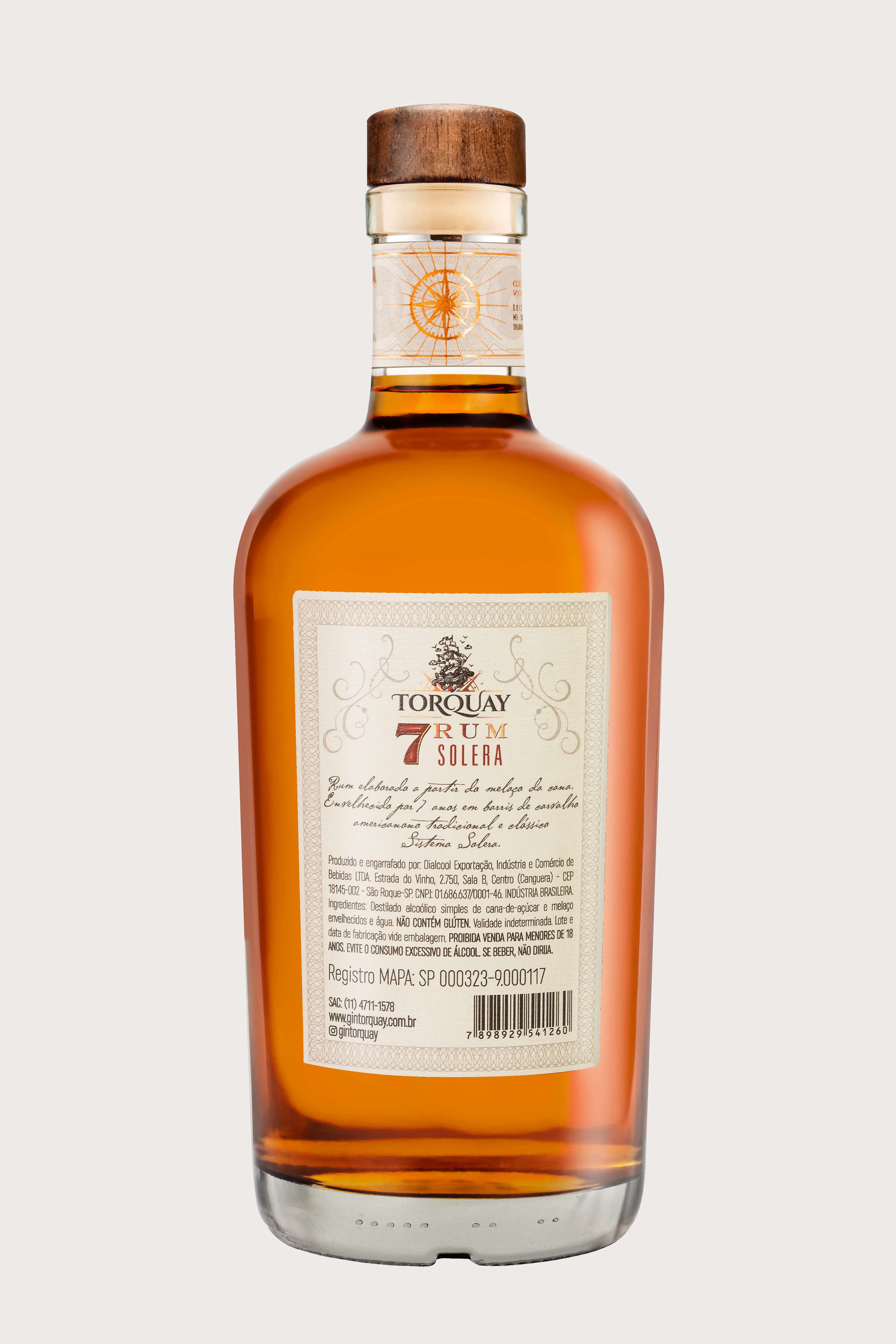 Rum Torquay 7 Anos – Dialcool Bebidas Premium
