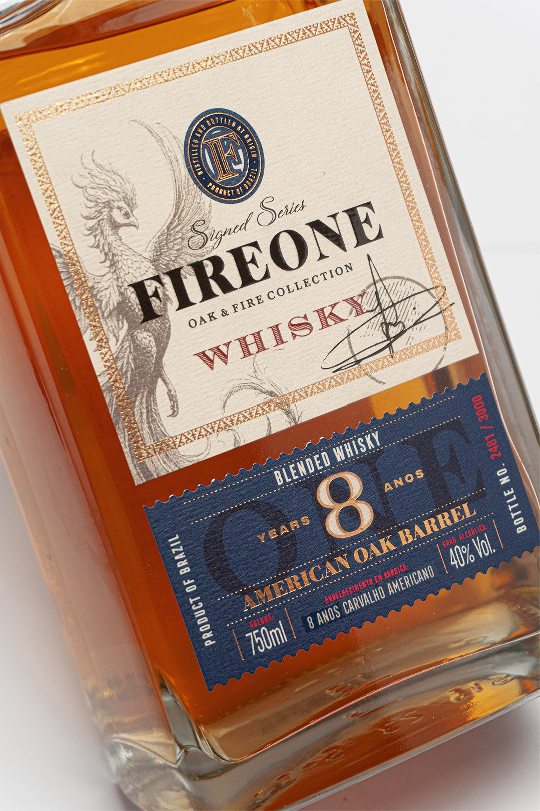 Whisky Fire One 8 Anos